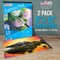9" x 12" 10-Sheet 8-Ounce Triple Primed Acid-Free Canvas Paper Pad (Pack of 2 Pads), Canvas Paper for Acrylic Painting